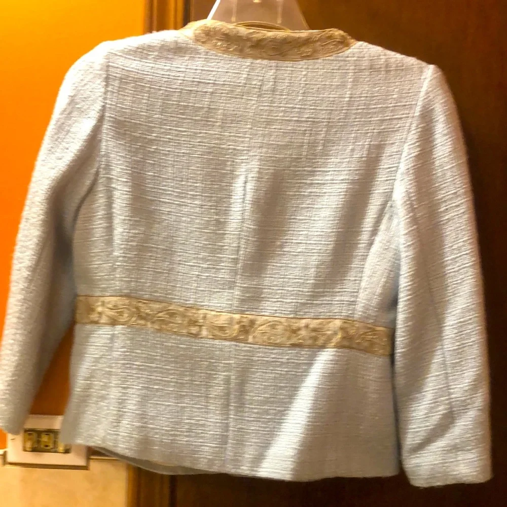 Walter Blue jacket Top - Picture 3 of 8